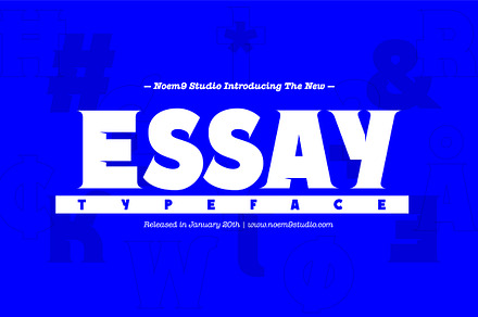 Essay Font Family