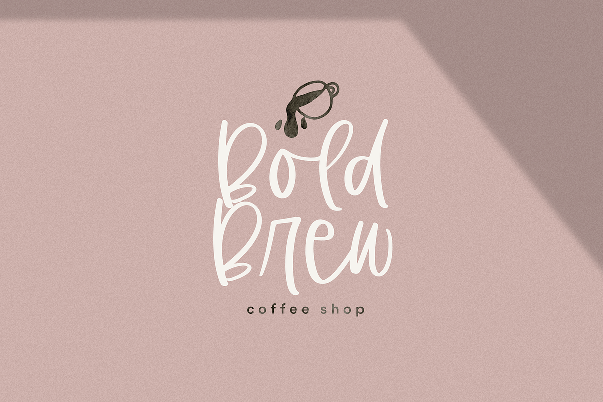 Caramel Espresso | Handwritten Font preview 3
