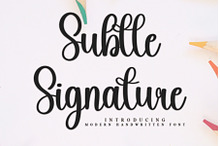 Subtle Signature