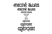 Fluid Typeface by Yarza Twins, a Sans Serif Font by Yarza Twins (Thumbnail 11 of 18)