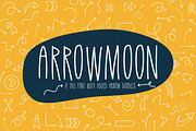 Arrowmoon, a Sans Serif Font by Kitaleigh (Thumbnail 1 of 4)