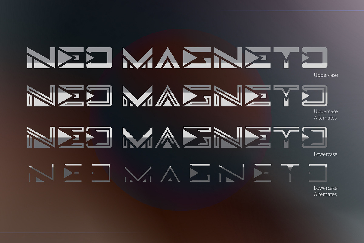 Neo Magneto, a Sans Serif Font by JamalCreativeStudio (Photo 4 of 10)