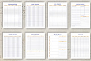 Printable Life Planner Template, a Stationery Template by Design House (Thumbnail 5 of 9)