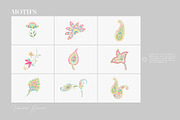 Persian Pink Paisley luxury Patterns, a Graphic by TSTUDIO (Thumbnail 7 of 12)