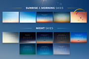 Sky Gradients Overlays for Photoshop, a Texture Graphic by FEINGOLD (Thumbnail 4 of 14)