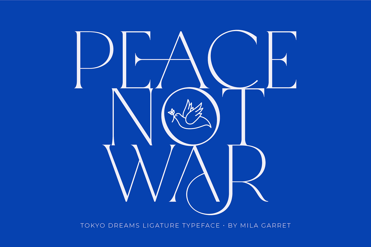 Tokyo Dreams Display Ligature Serif, a Serif Font by Mila Garret (Photo 11 of 28)