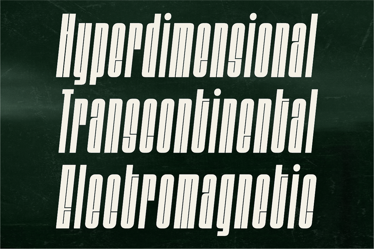 Bunke - Vintage Condensed Bold Sans, a Sans Serif Font by NexaLine (Photo 8 of 10)