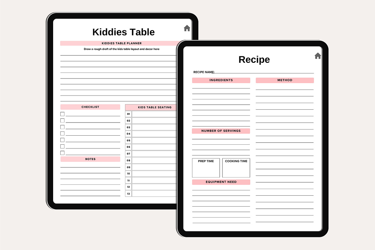 Digital Event Planner Canva Template, a Presentation Template by Designmela01 (Photo 9 of 10)