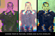 RetroGlitch | Photoshop Bundle, a Layer Style Add-On by RetroSupply Co. (Thumbnail 4 of 11)