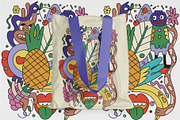 Fast Food Doodles. Vector and raster, a Food Illustration by Oliana Moroz (Thumbnail 13 of 25)