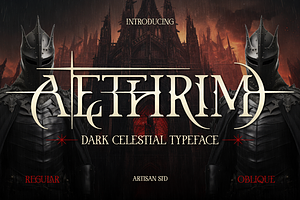 Aethrim - Dark Fantasy Serif
