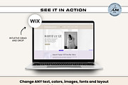 Wix Website - White Luxe, a Websites & App Template by Freedom Business Shop (Thumbnail 2 of 11)