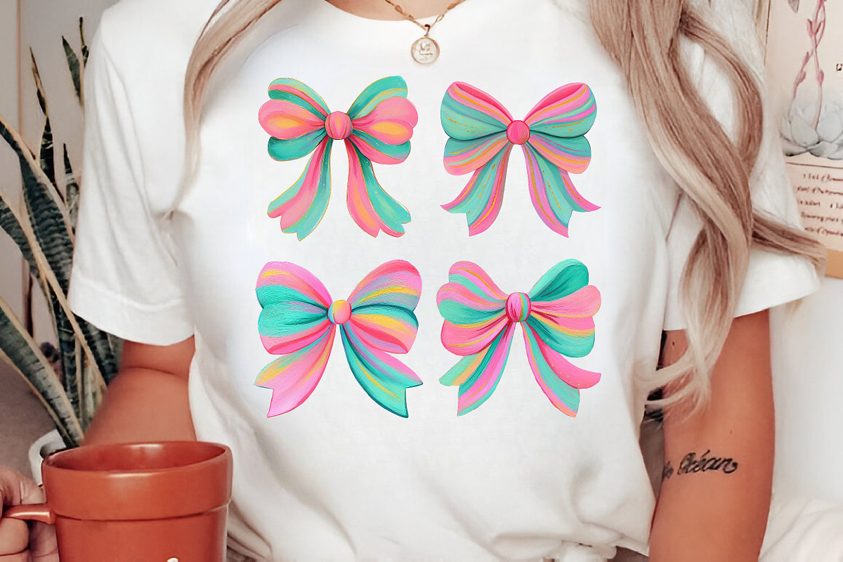 Coquette Brushstroke Bow PNG, an Illustration by Libby Wishes (Photo 2 of 6)