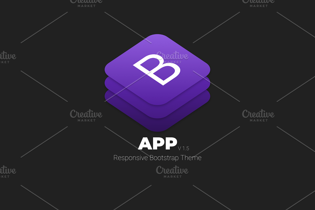 APP - Responsive Bootstrap Theme, a Bootstrap Template by AleksandarUrosevic