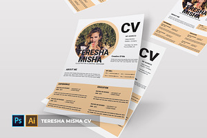 Teresha Misha CV & Resume