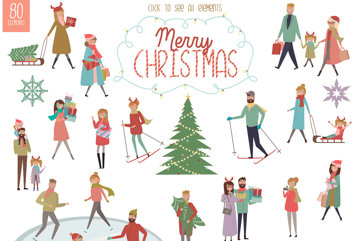 A very Merry Christmas, a Decorative Illustration by Mio Buono (Photo 3 of 11)