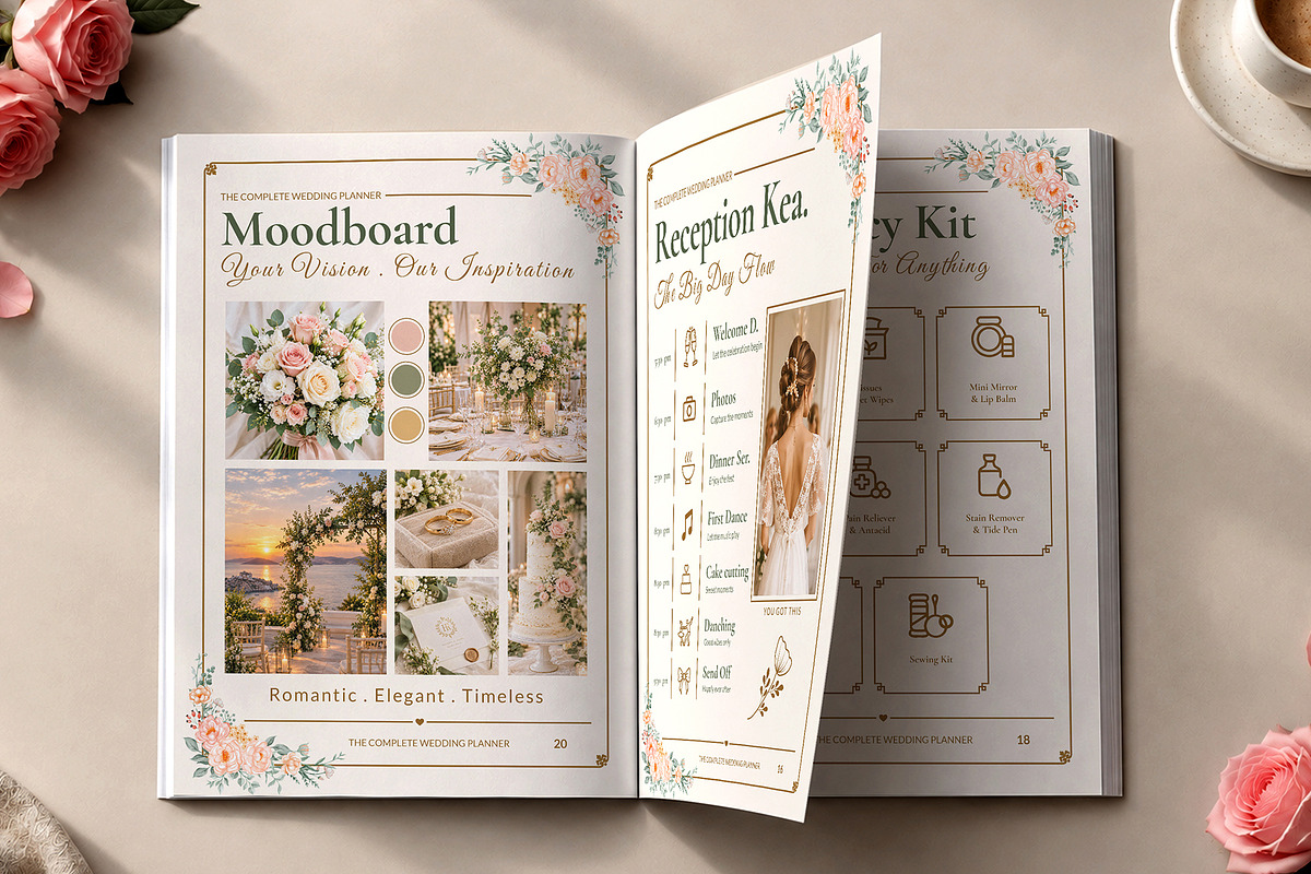 Wedding Planner Magazine Template, a Magazine Template by Shajib Shikder (Photo 5 of 10)