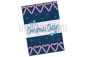 Christmas card, a Card Template by snadiacreations