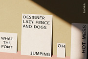 COSS – Modern & Stylish Sans, a Sans Serif Font by Local Desk Designstudio (Thumbnail 7 of 22)