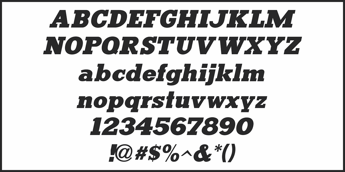 Eastport JNL, a Slab Serif Font by Jeff Levine Fonts (Photo 5 of 5)