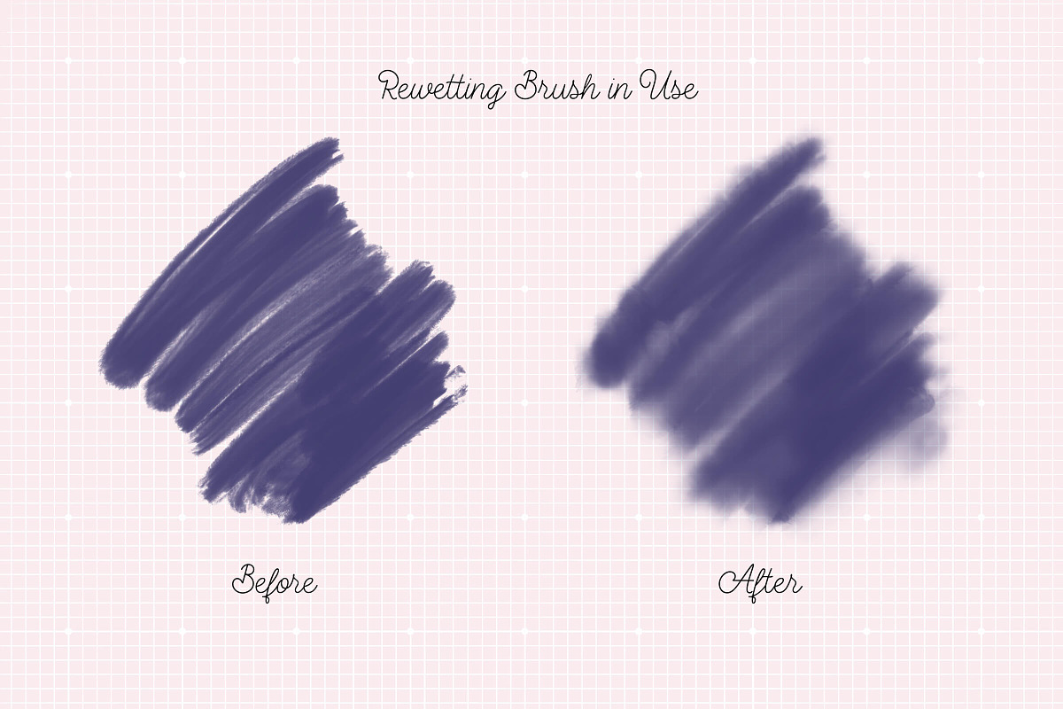 Procreate Acrylic Gouache Brush 16x, a Brush Add-On by Esther Nariyoshi (Photo 8 of 9)