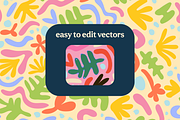 Abstract Matisse - Vector Pattern, a Pattern Graphic by weenkcreative (Thumbnail 3 of 4)