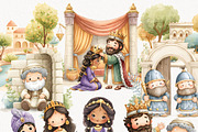 Queen Esther Clipart Sunday School, an Education Illustration by Invite to Clipart (Thumbnail 2 of 8)