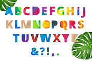 Beach party - watercolor alphabet, an Object Graphic by Beauty Drops (Thumbnail 2 of 6)