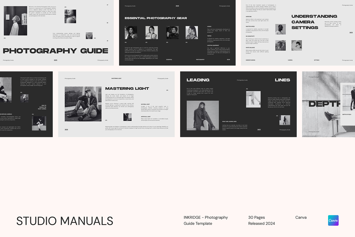 INKRIDGE - Photography Guide, a Social Media Template by Studio Manuals (Photo 1 of 8)