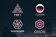 10 Futuristic logos pack, a Branding & Logo Template by fortyfive (Thumbnail 3 of 6)