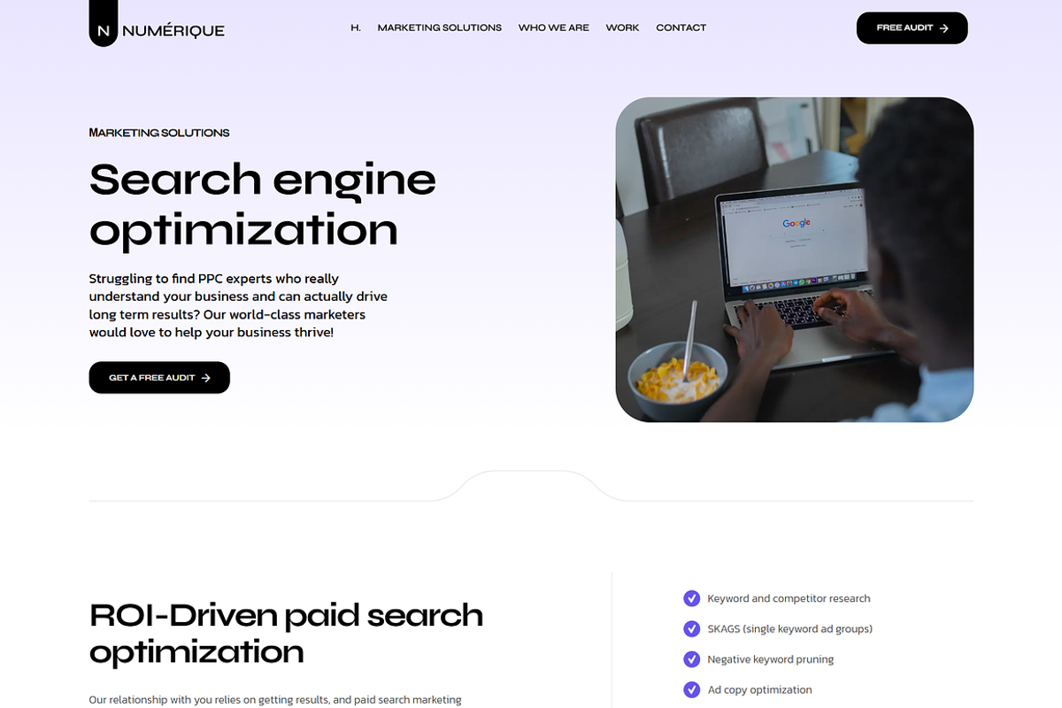 SEO Digital Marketing WordPress Them, a WordPress Template by Elite Templates (Photo 4 of 10)