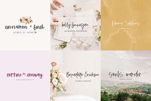 The Logo And Branding Font Bundle