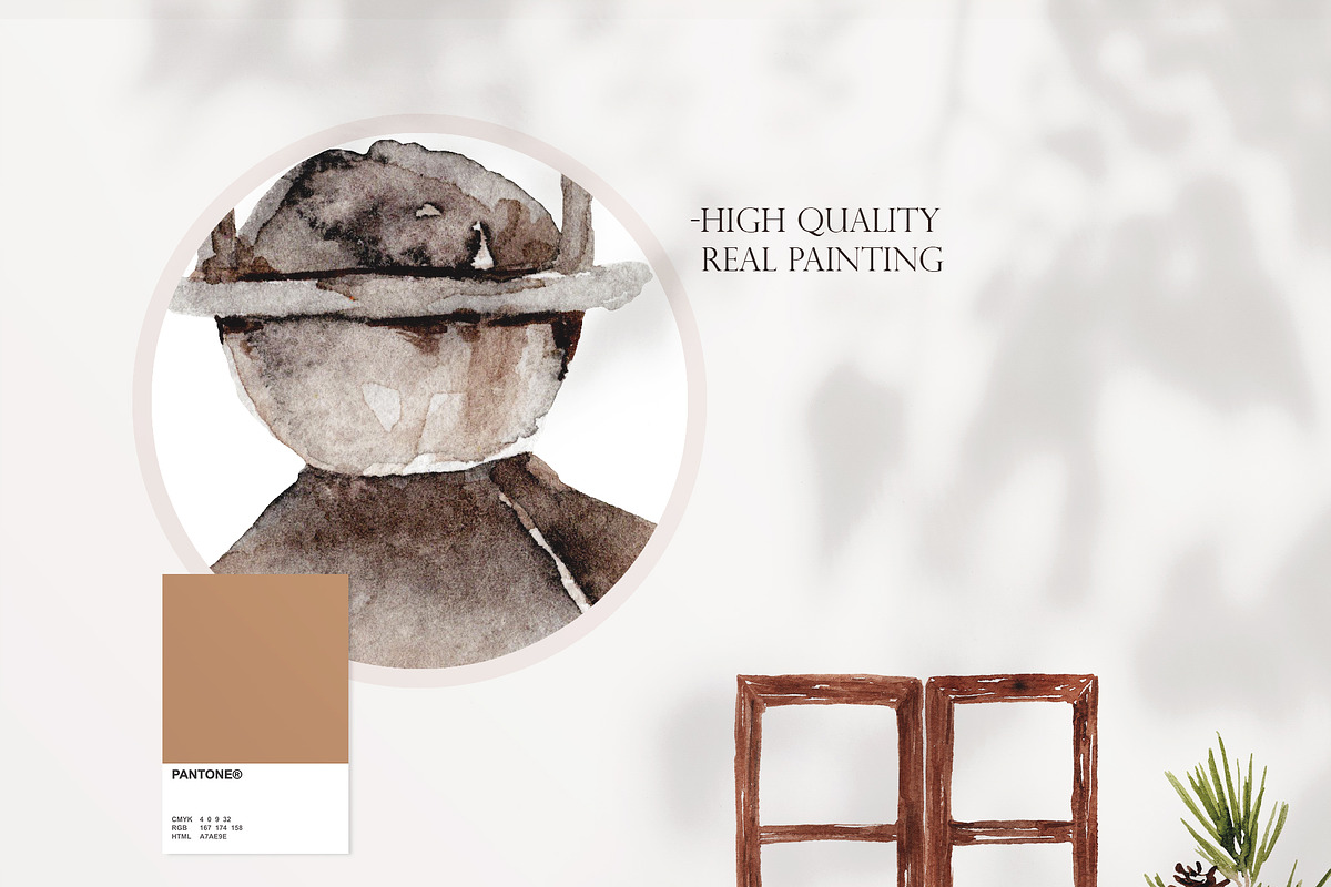 Watercolor Clipart - COZY WINTER, a Decorative Illustration by Beigetime (Photo 2 of 13)