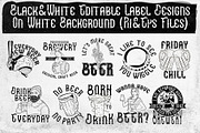 BeerPull, a Font by Heather_insane (Thumbnail 5 of 10)