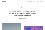 Moquin - Portfolio HTML Template, a HTML Template by gracethemes_st (Thumbnail 3 of 4)