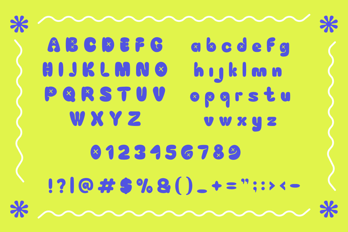 Bublora – Bubble Display Font, a Sans Serif Font by Vadovastd (Photo 7 of 7)