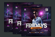 Fridays Takeover Party Flyer, a Flyer Template by Corrella Design (Thumbnail 2 of 3)