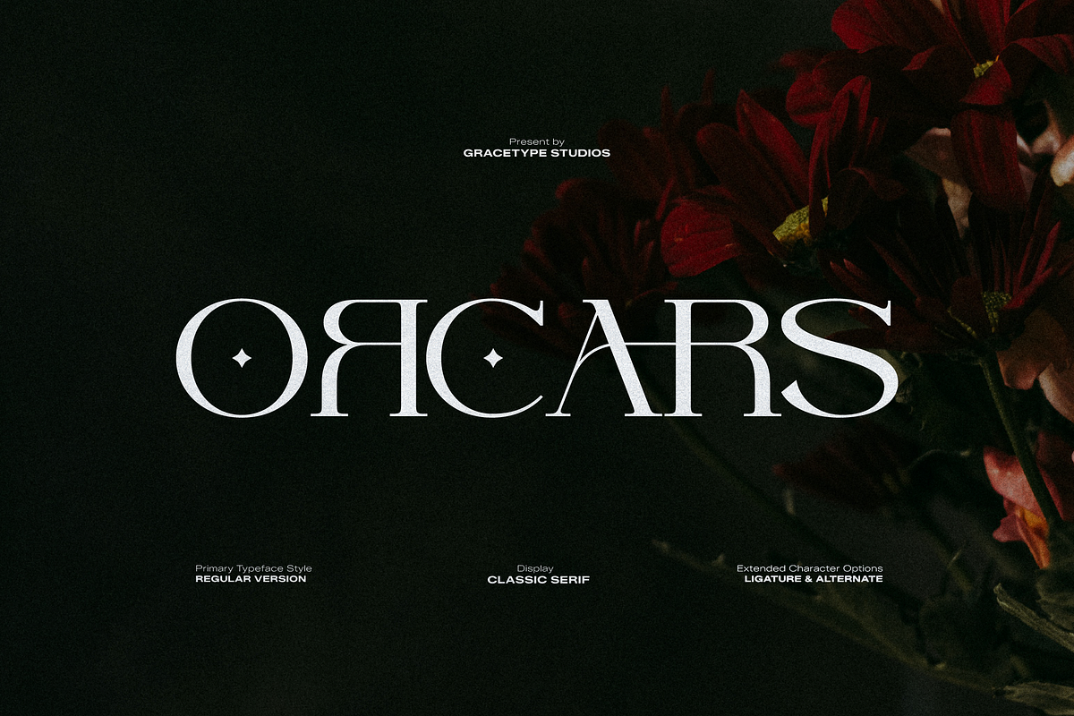 Orcars | Classic Serif Font, a Serif Font by gracetype_studio (Photo 1 of 12)