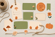 Autumn Frames Illustrations, a Seasonal Illustration by Anna Studio (Thumbnail 5 of 13)