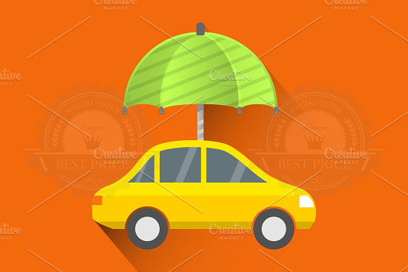 Car Protection Icon