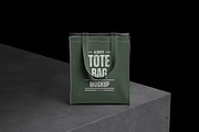 Tote bag Mockup Set, a Merchandise Mockup by GearShift (Thumbnail 4 of 4)