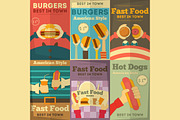 fast food posters collection, a Food Illustration by ELFIVETROV DESIGN (Thumbnail 2 of 2)
