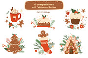 Christmas gingerbread patterns, a Pattern Graphic by Tani Kuzminka (Thumbnail 13 of 20)