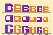 Bufs Display Font, a Sans Serif Font by Koplexs Studio (Thumbnail 3 of 12)