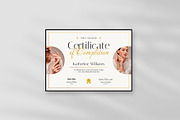 Esthetician Certificate Template, a Stationery Template by artbart (Thumbnail 5 of 10)