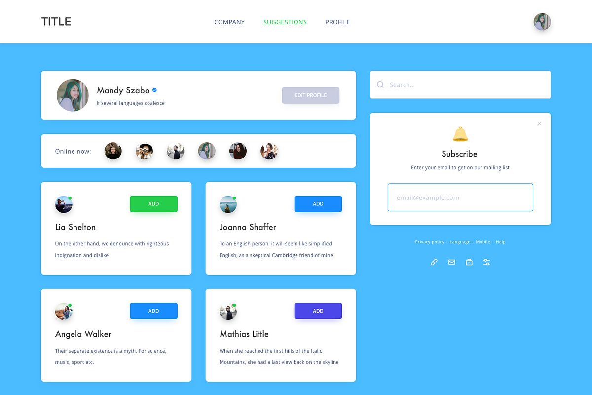 Creative Elements UI Kit, an UI Kit Template by EpicShop (Photo 3 of 9)