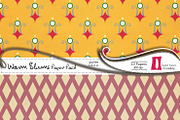 Warm Blooms Digital Papers, a Pattern Graphic by InkBite Designs (Thumbnail 3 of 3)