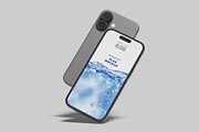 iPhone 16 - App Presentation Mockup, an iPhone Mockup by lamorastudio (Thumbnail 2 of 13)