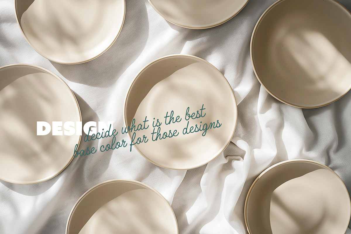 Ceramic Plate Mockup Set With Shadow, a Product Mockup by McLittle Stock (Photo 4 of 5)