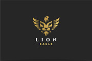 Lion and Eagle Logo, a Branding & Logo Template by Metrolinevision (Thumbnail 1 of 2)